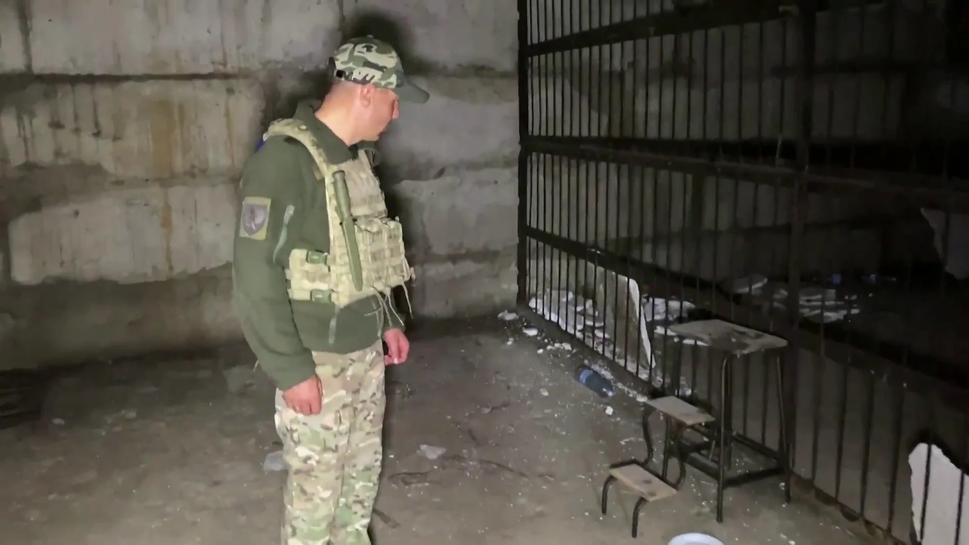 Sala de tortura en Ucrania