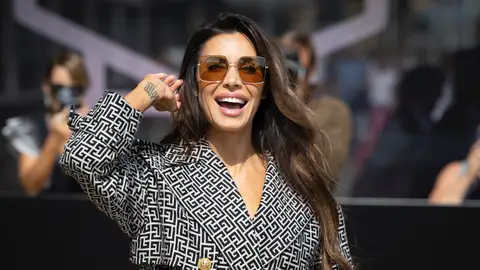 Pilar Rubio a su llegada al Festival de Cine de San Sebastián Pilar Rubio a su llegada al Festival de Cine de San Sebastián