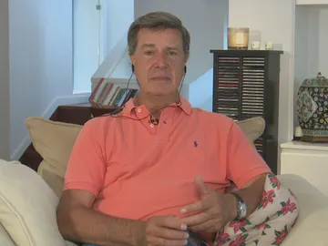 Cayetano Martínez de Irujo durante la entrevista de Antena 3 Noticias Cayetano Martínez de Irujo durante la entrevista de Antena 3 Noticias