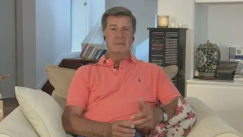 Cayetano Martínez de Irujo durante la entrevista de Antena 3 Noticias Cayetano Martínez de Irujo durante la entrevista de Antena 3 Noticias