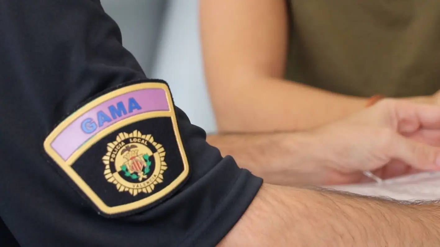 Agente del grupo GAMA de Valencia Agente del grupo GAMA de Valencia