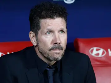 Simeone, en el banquillo rojiblanco Simeone, en el banquillo rojiblanco