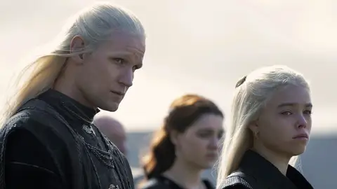 Daemon y Rhaenyra en 'La Casa del Dragón' Daemon y Rhaenyra en 'La Casa del Dragón'