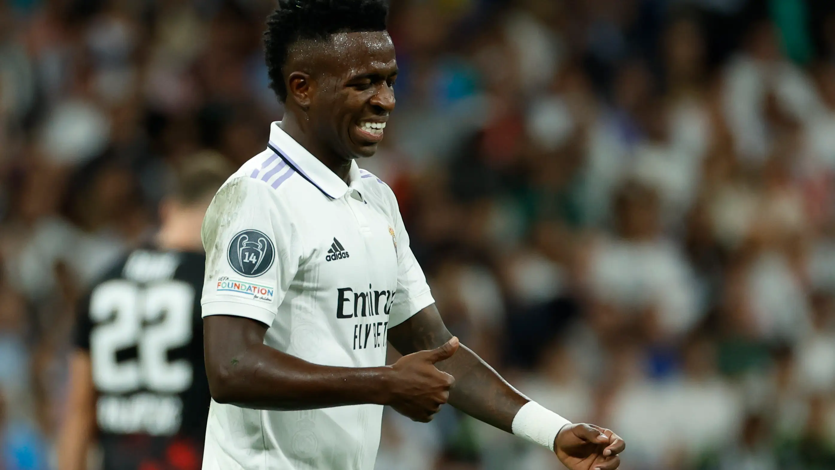 El delantero del Real Madrid Vinicius Jr El delantero del Real Madrid Vinicius Jr
