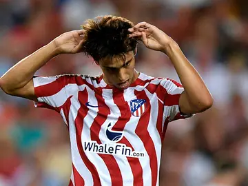 Joao Felix, en un partido del Atlético de Madrid Joao Felix, en un partido del Atlético de Madrid
