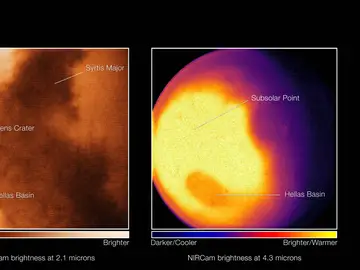 Primeras imágenes del planeta Marte captadas por el telescopio espacial James Webb Primeras imágenes del planeta Marte captadas por el telescopio espacial James Webb