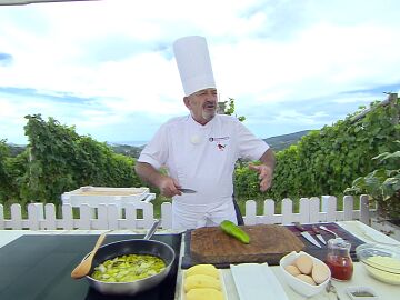 La contestación de Arguiñano a Pablo Motos sobre la tortilla de cebolla: "El aliento se echa por otras cosas"