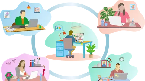 Infografía del teletrabajo Infografía del teletrabajo