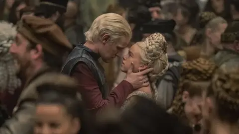 Damon y Rhaenyra en 'La Casa del Dragón' Damon y Rhaenyra en 'La Casa del Dragón'