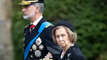 Rey Felipe VI y reina Sofía 