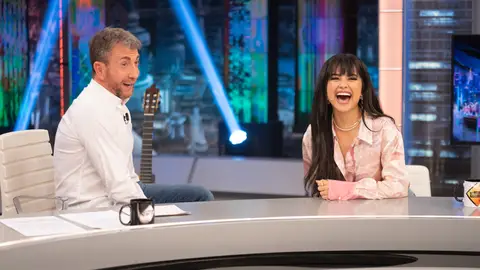 Pablo Motos y Becky G protagonizan un divertido intercambio lingüístico Pablo Motos y Becky G protagonizan un divertido intercambio lingüístico