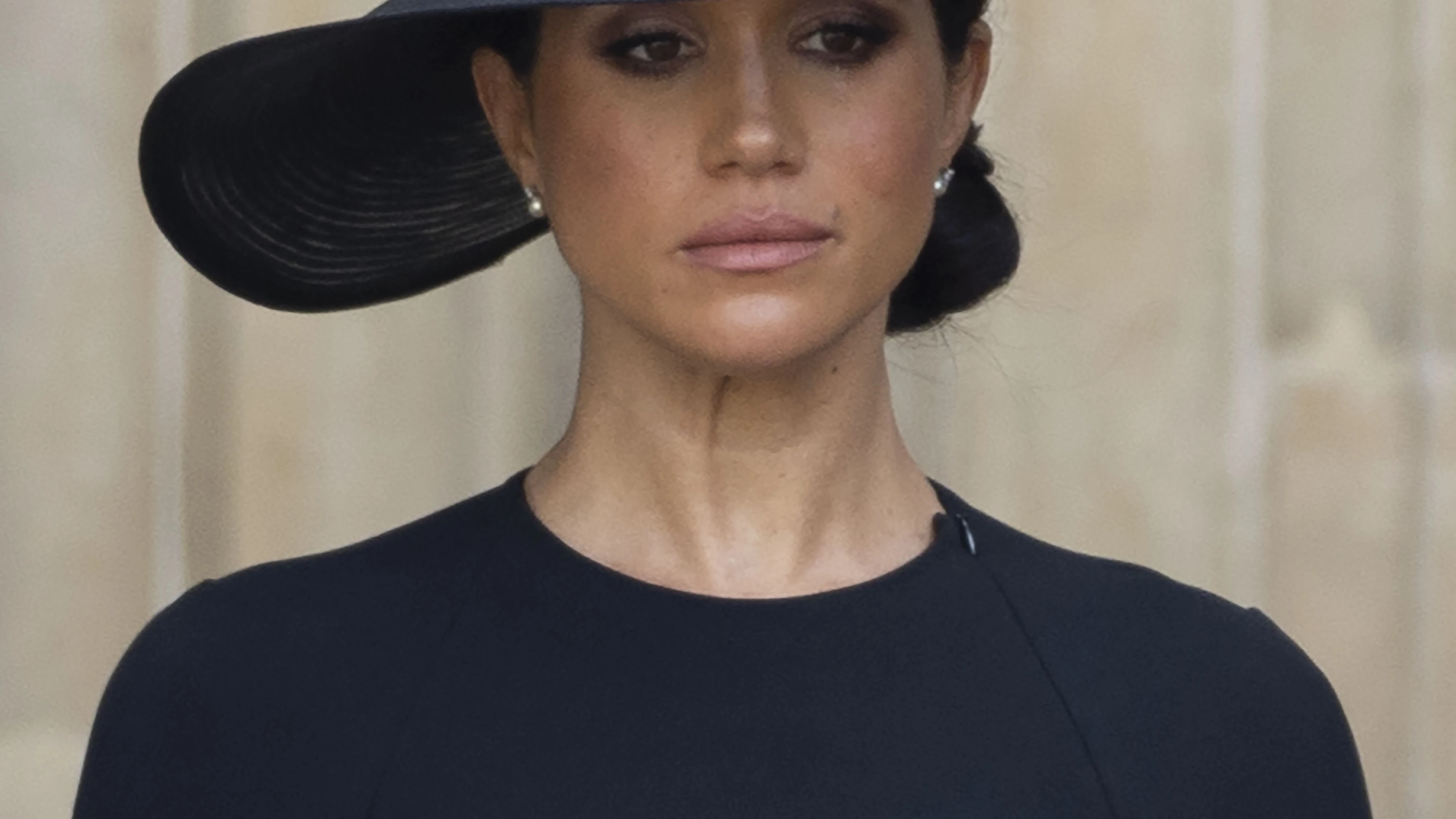 Las lágrimas de Meghan Markle en su último adiós a Isabel II Las lágrimas de Meghan Markle en su último adiós a Isabel II
