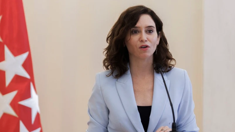 La presidenta de la Comunidad de Madrid, Isabel Díaz Ayuso La presidenta de la Comunidad de Madrid, Isabel Díaz Ayuso