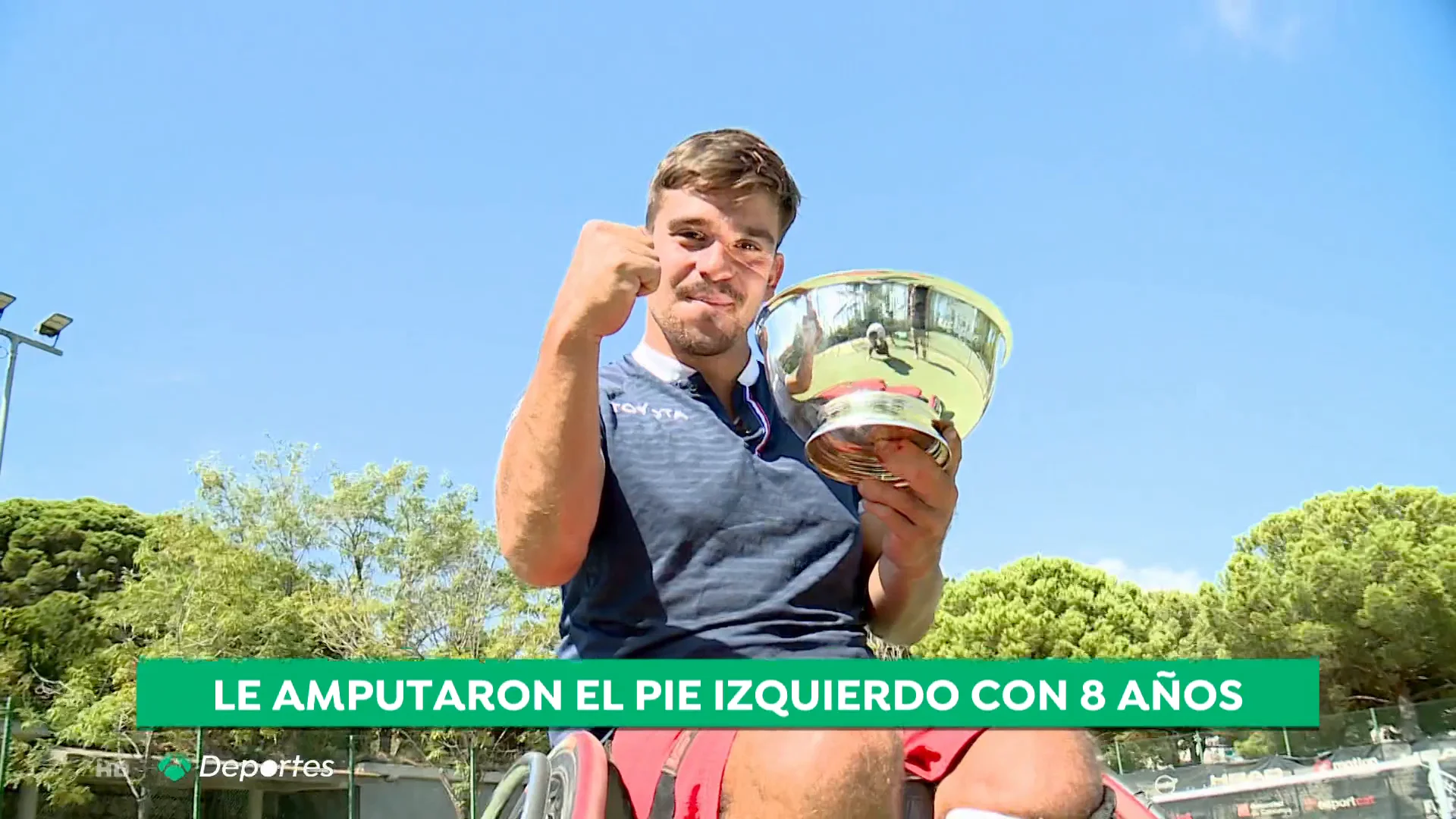 La gesta de Mart&iacute;n de la Puente, primer espa&ntilde;ol en ganar el US Open en silla de ruedas