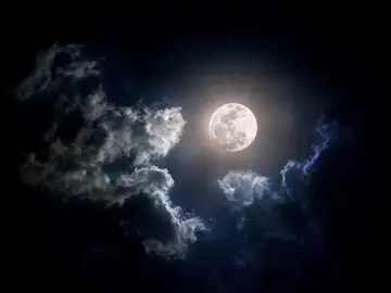 Imagen de la luna llena Imagen de la luna llena