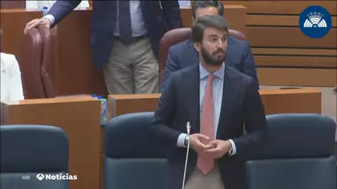 El vicepresidente de la Junta, Juan García Gallardo Nueva bronca en el parlamento de Castilla y León con el vicepresidente de la Junta