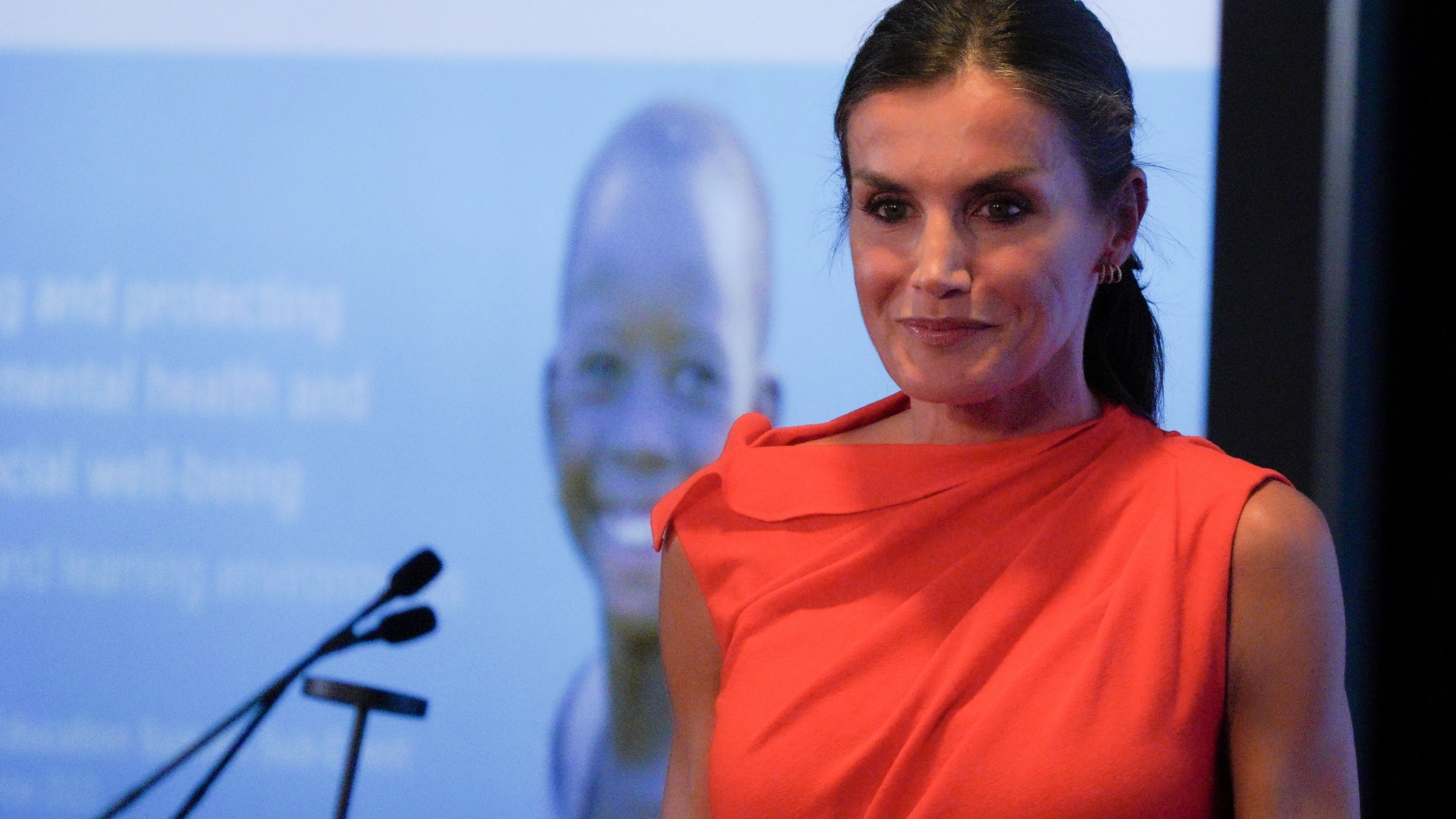 Reina Letizia en una reunión en Nueva York Reina Letizia en una reunión en Nueva York