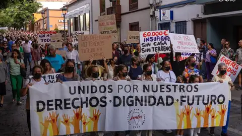 Protestas La Palma Protestas La Palma