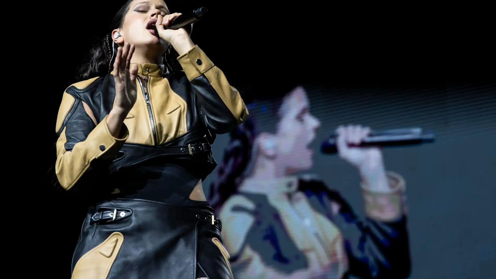 La cantante Rosal&iacute;a en un concierto