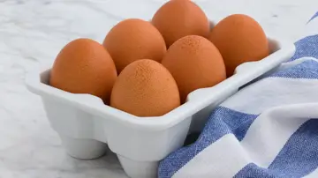 Media docena de huevos