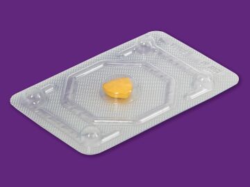 Imagen de una píldora anticonceptiva