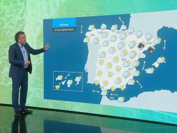 Progresivo descenso de las temperaturas