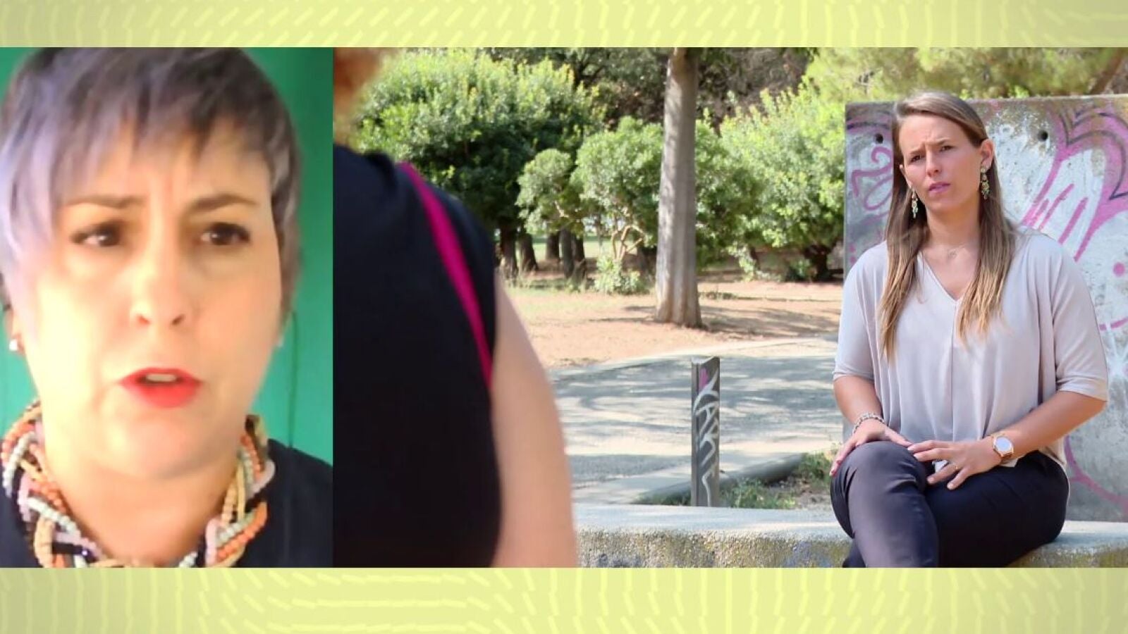 La mujer que denuncia por maltrato a su expareja transexual: 