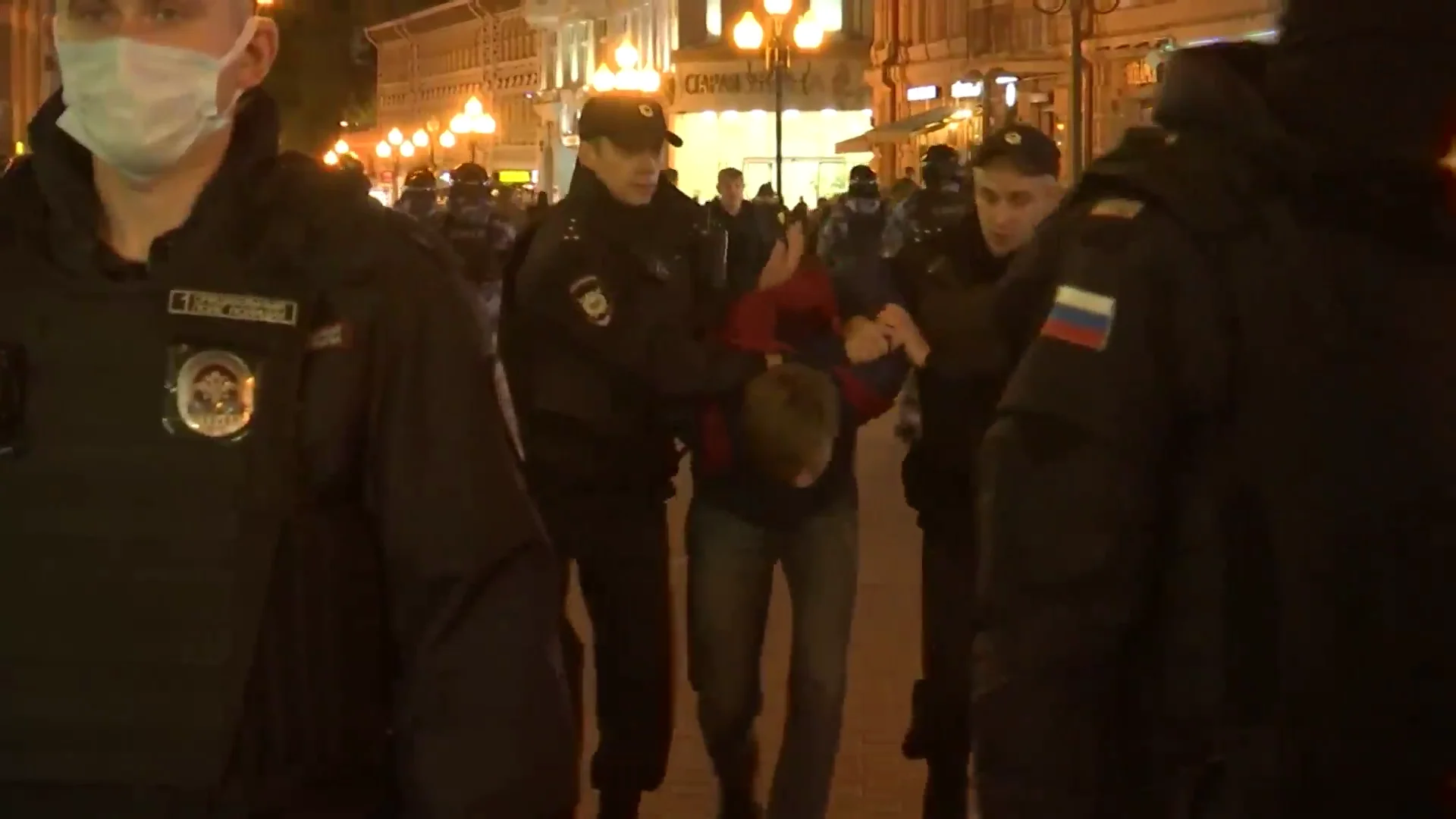 Un ruso detenido Un ruso detenido