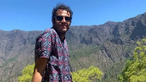 Alberto Urraca en una imagen de su Instagram Alberto Urraca en una imagen de su Instagram