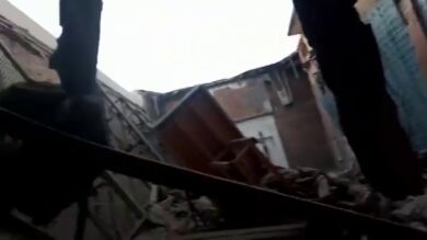 Se desploma el techo de la Iglesia del colegio Las Esclavas de Cádiz