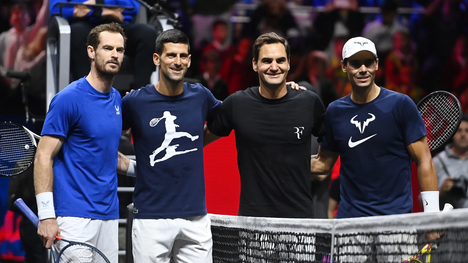 Federer, Nadal, Djokovic y Murray en el O2 Arena de Londres