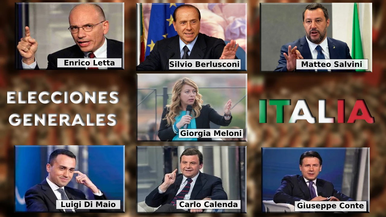 Principales candidatos a gobernar en Italia Principales candidatos a gobernar en Italia