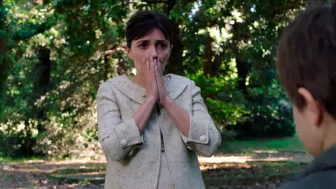 María se rompe al enterarse que Paolino está internado en un centro María se rompe al enterarse que Paolino está internado en un centro