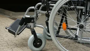 Imagen de archivo de una silla de ruedas
