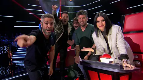 Roberto Leal se reúne con los coaches de 'La Voz' antes de su estreno Roberto Leal se reúne con los coaches de 'La Voz' antes de su estreno