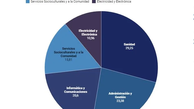 Las FP más demandas entre los estudiantes. Las FP más demandas entre los estudiantes.