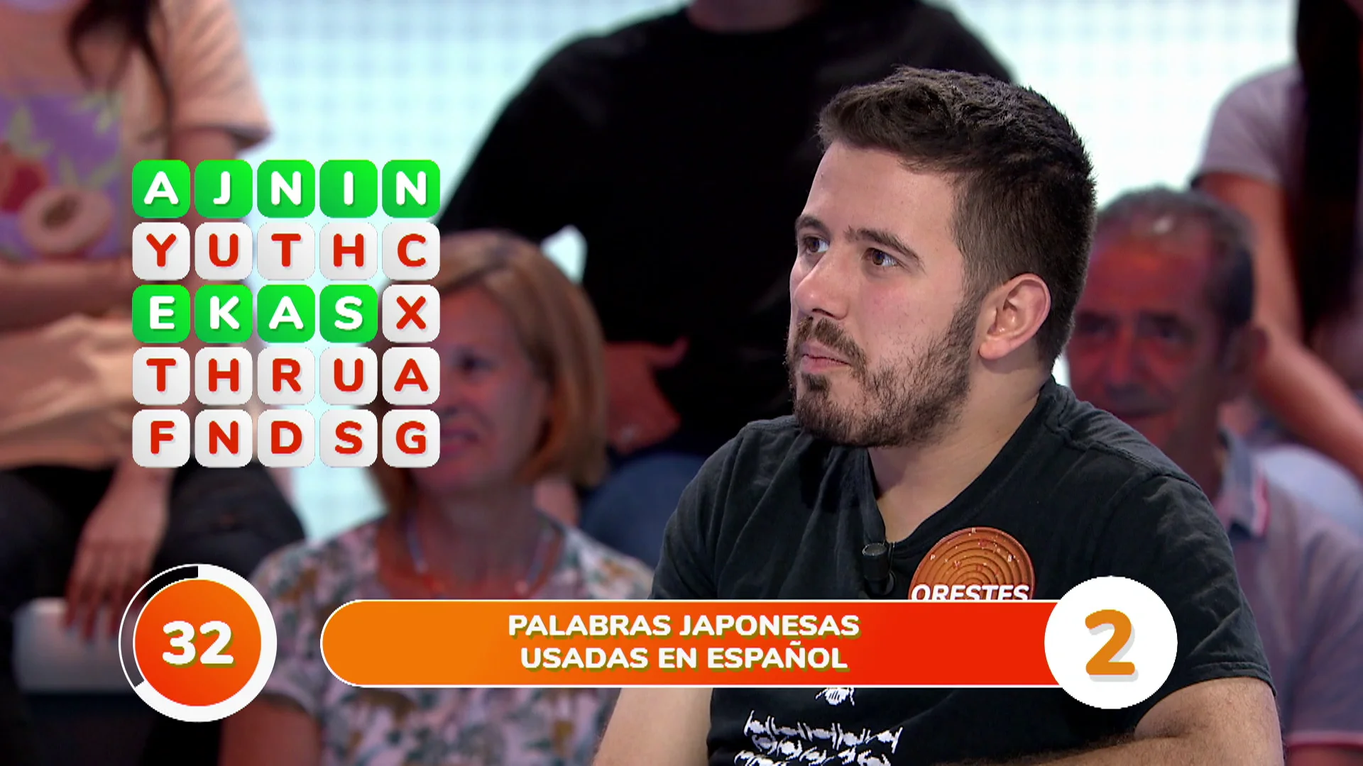 El sushi se le atraganta a Orestes en la &lsquo;Sopa de Letras&rsquo;: &ldquo;Esto va a dar de s&iacute;&rdquo;