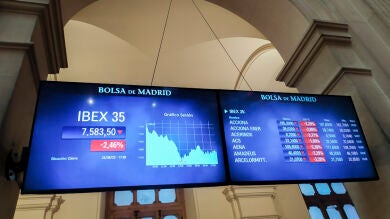 El IBEX 35 se desploma un 5,02% en la semana y marca un mínimo desde noviembre de 2020
