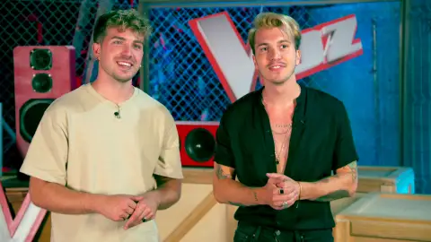 Álex Perea y Dani Sánchez: “Hace 7 años la música nos juntó, pero no vamos a cantar juntos en ‘La Voz’”  Álex Perea y Dani Sánchez: “Hace 7 años la música nos juntó, pero no vamos a cantar juntos en ‘La Voz’”