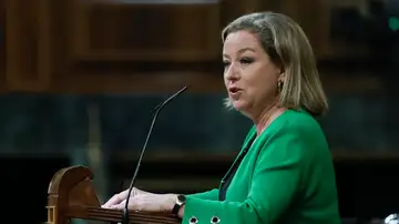 Ana Oramas interviene desde la tribuna del Congreso de los Diputados Ana Oramas interviene desde la tribuna del Congreso de los Diputados