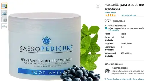 Kaeso pedicure para pies cansados Kaeso pedicure para pies cansados