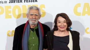 La actriz Petra Mart&iacute;nez y su marido, el tambi&eacute;n actor Juan Margallo