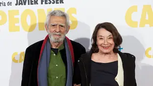La actriz Petra Martínez y su marido, el también actor Juan Margallo La actriz Petra Martínez y su marido, el también actor Juan Margallo