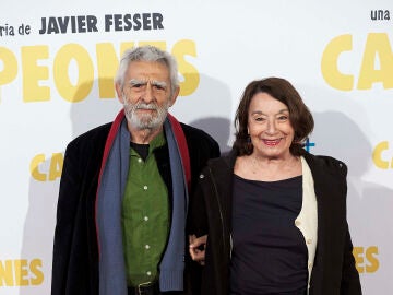 La actriz Petra Martínez y su marido, el también actor Juan Margallo