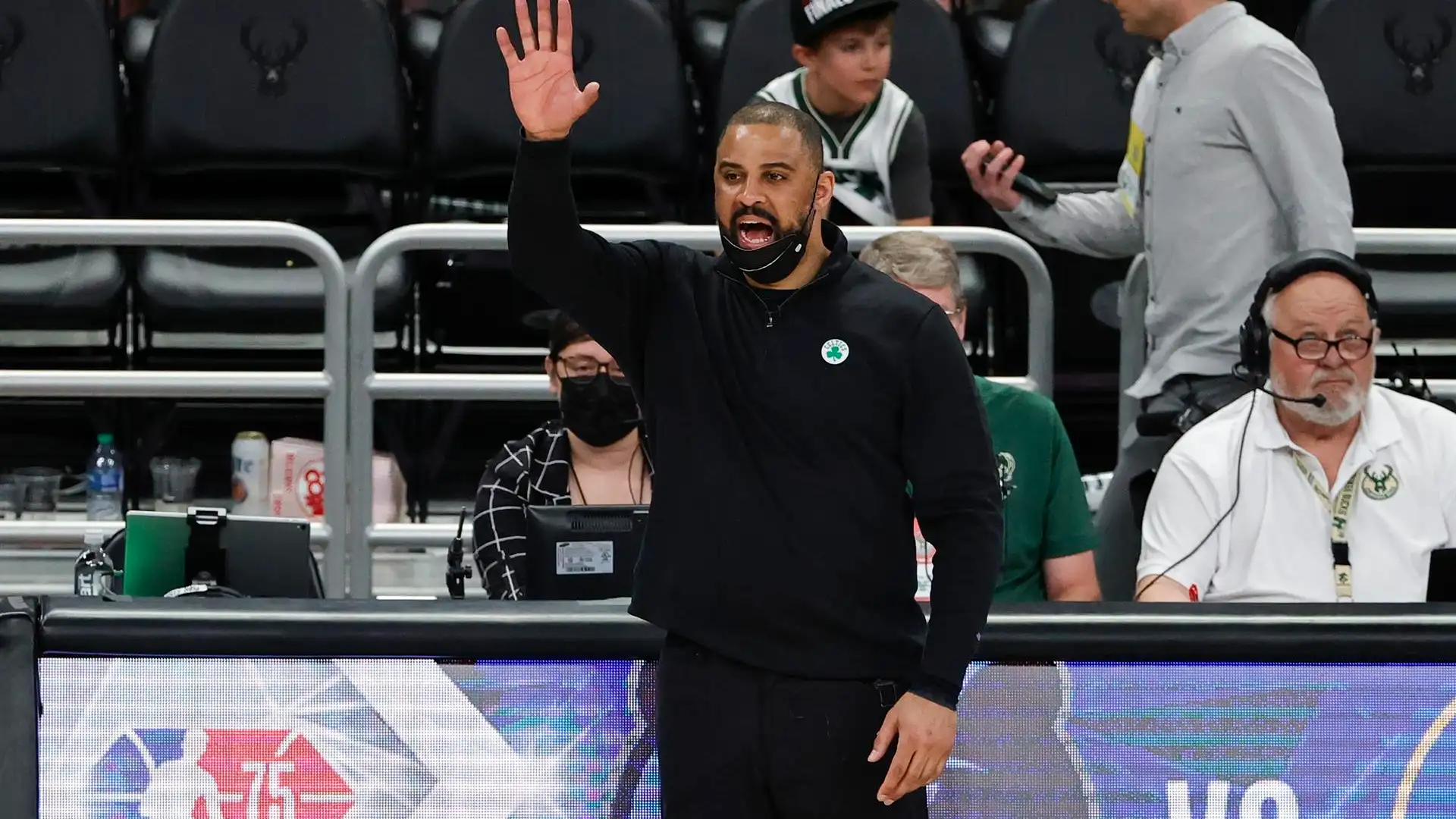 Ime Udoka, en un partido con los Boston Celtics Ime Udoka, en un partido con los Boston Celtics