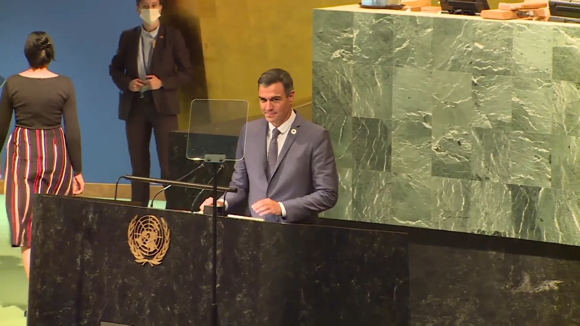 Pedro Sánchez habla sobre la invasión rusa de Ucrania en la Asamblea General de la ONU