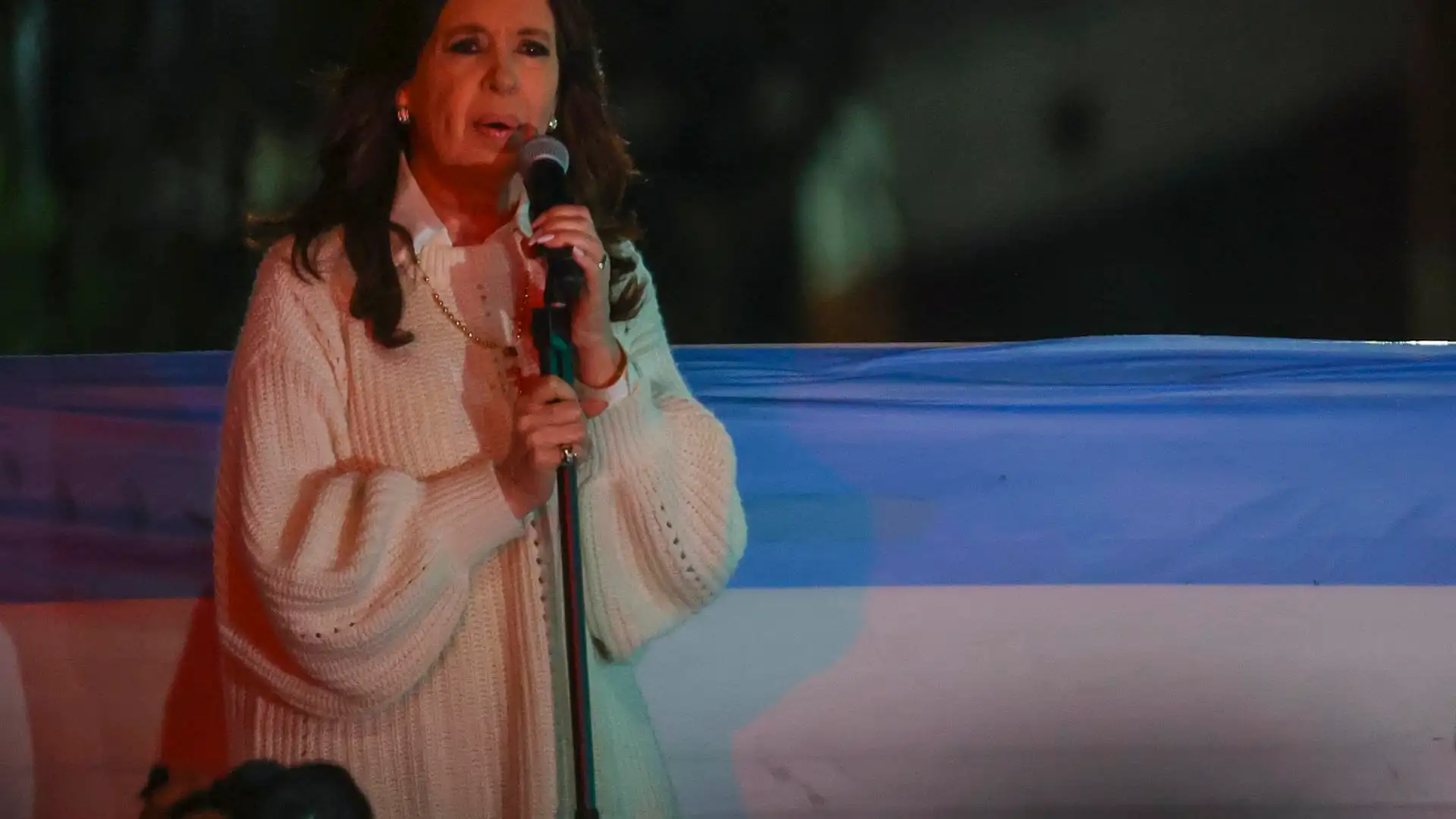 Cristina Fern&aacute;ndez de Kirchner, vicepresidenta de Argentina