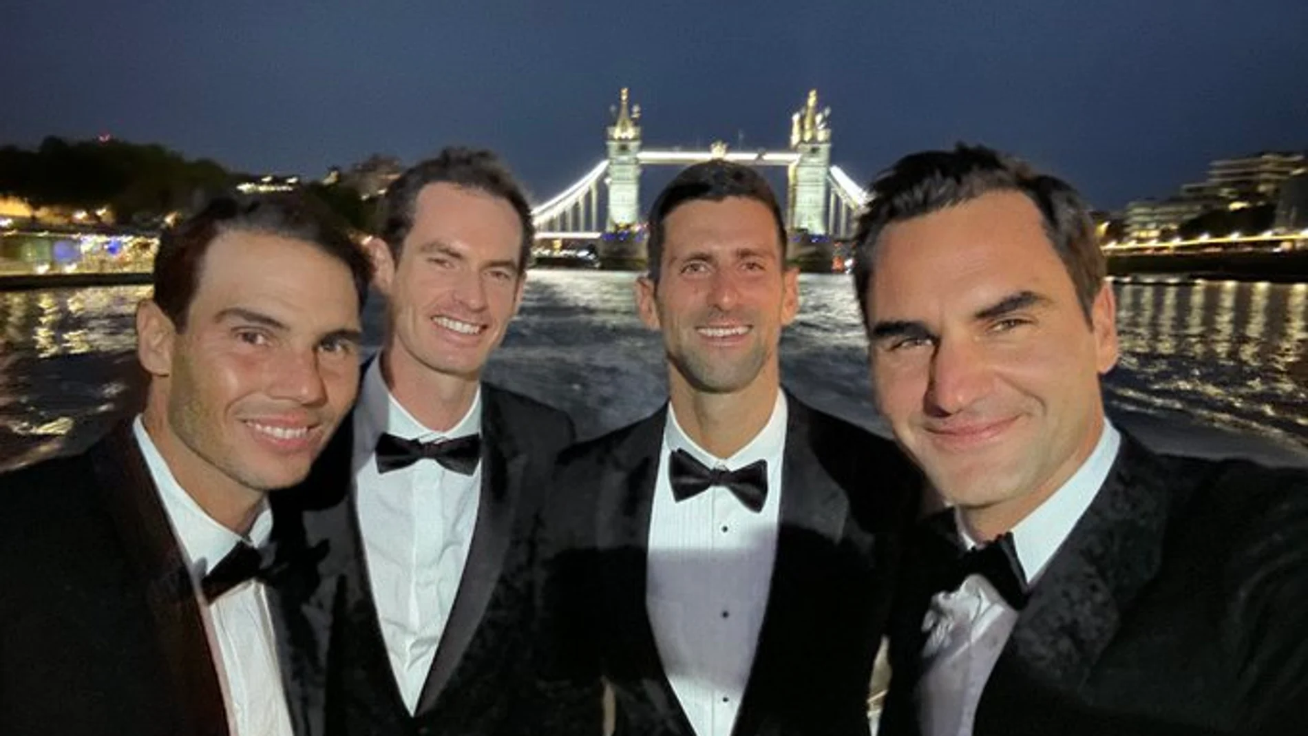 Roger Federer, junto al &#39;Big Four&#39; 