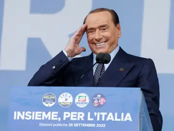 El presidente del partido italiano &#39;Forza Italia&#39;, Silvio Berlusconi