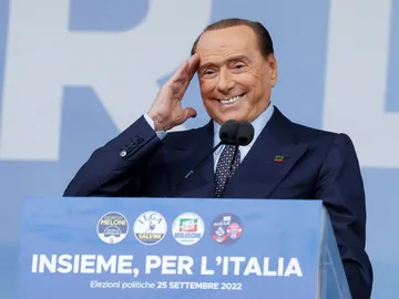 El presidente del partido italiano 'Forza Italia', Silvio Berlusconi El presidente del partido italiano 'Forza Italia', Silvio Berlusconi
